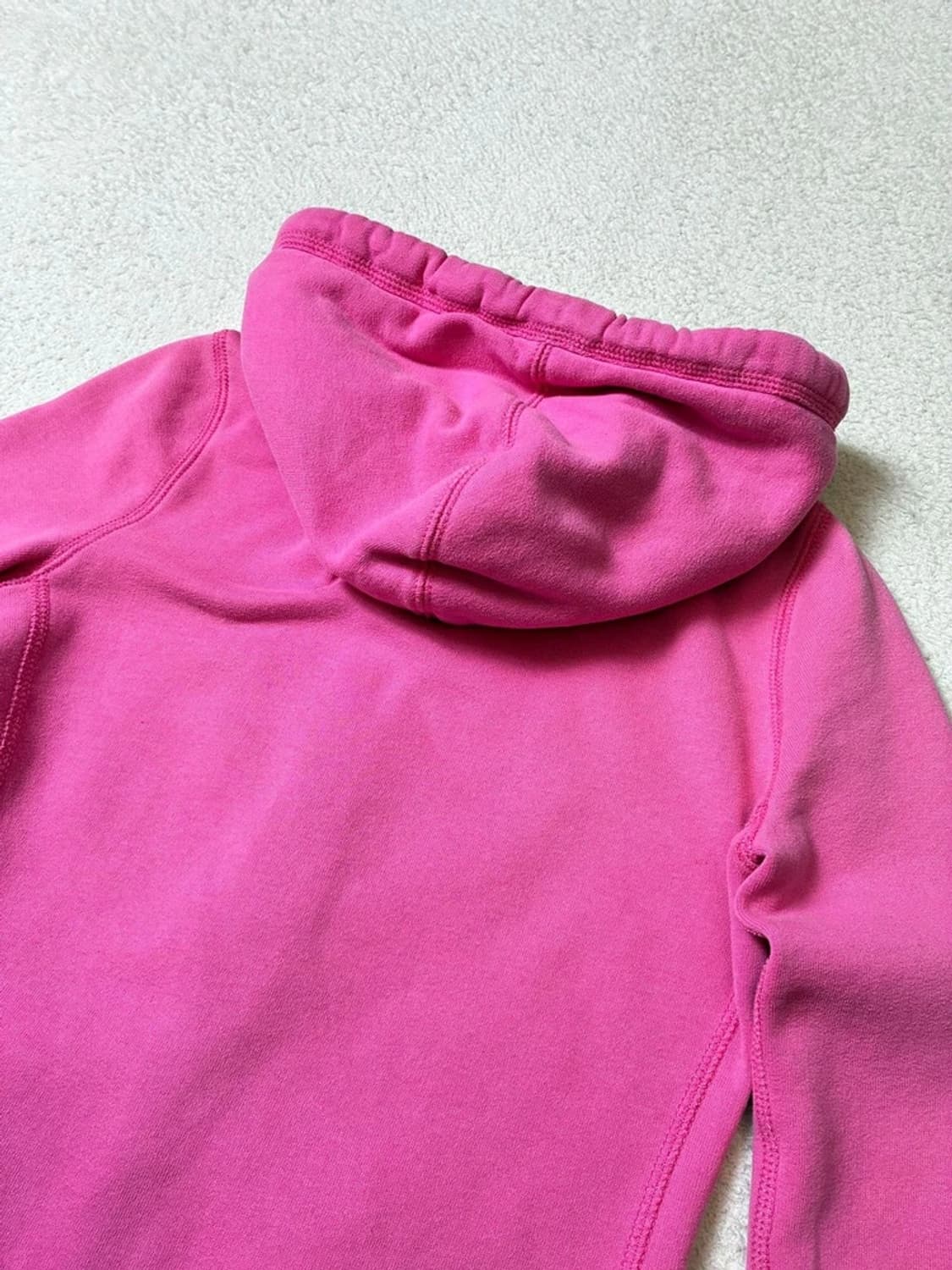 아베크롬비 00s Y2K 핑크 자수 레터링 후드 집업 PN7069 상품이미지5