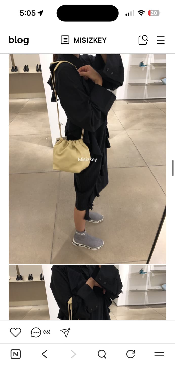 질샌더 드로우스트링 옐로우 상품이미지8