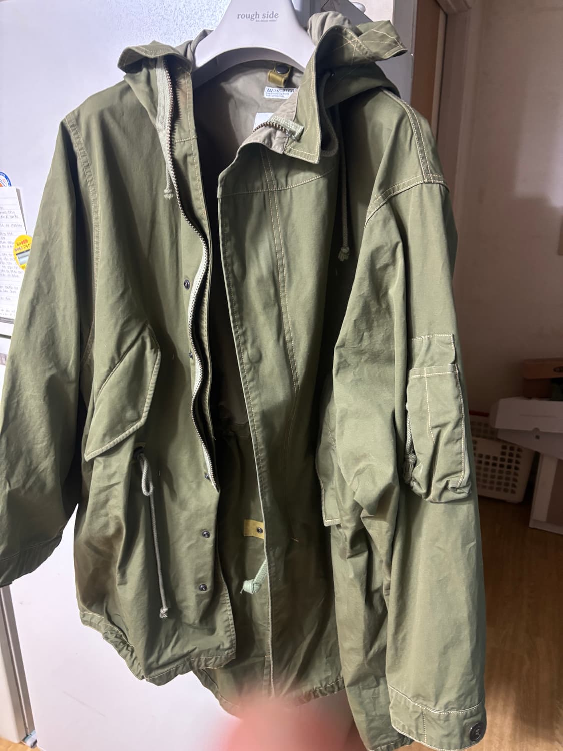 비헤비어 / m48 피쉬테일 밀파카 올리브 / 3 상품이미지6