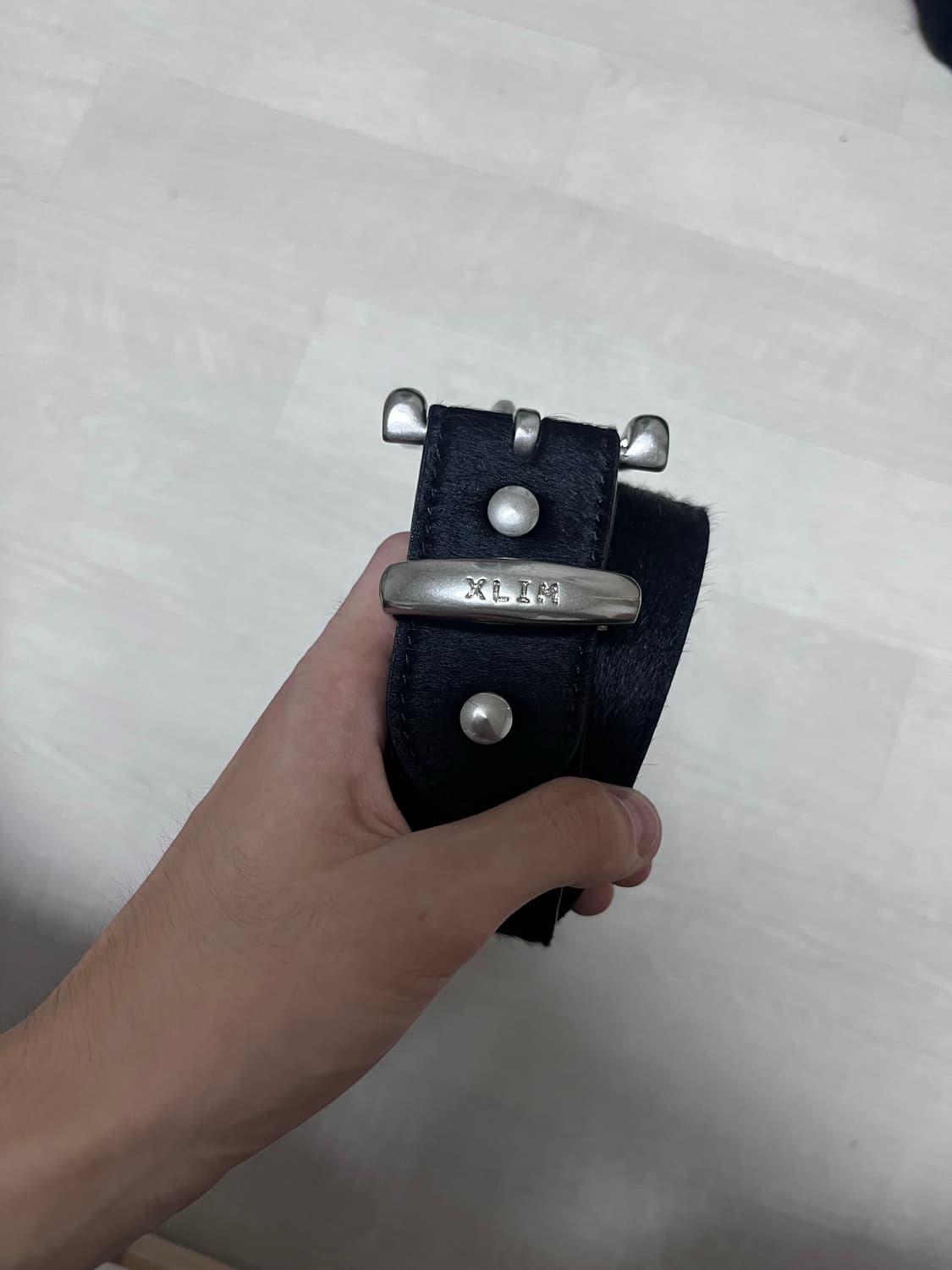 엑슬림 송치 BELT BLACK 상품이미지3