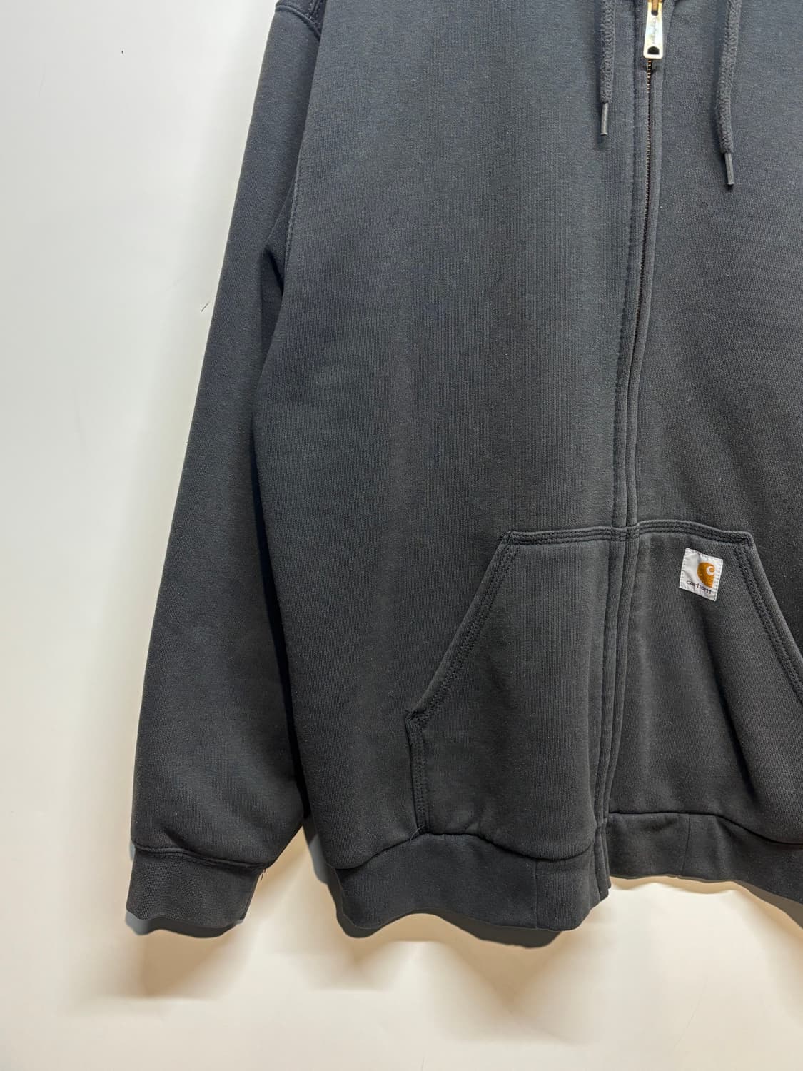 칼하트 후드집업 블랙 상품이미지2