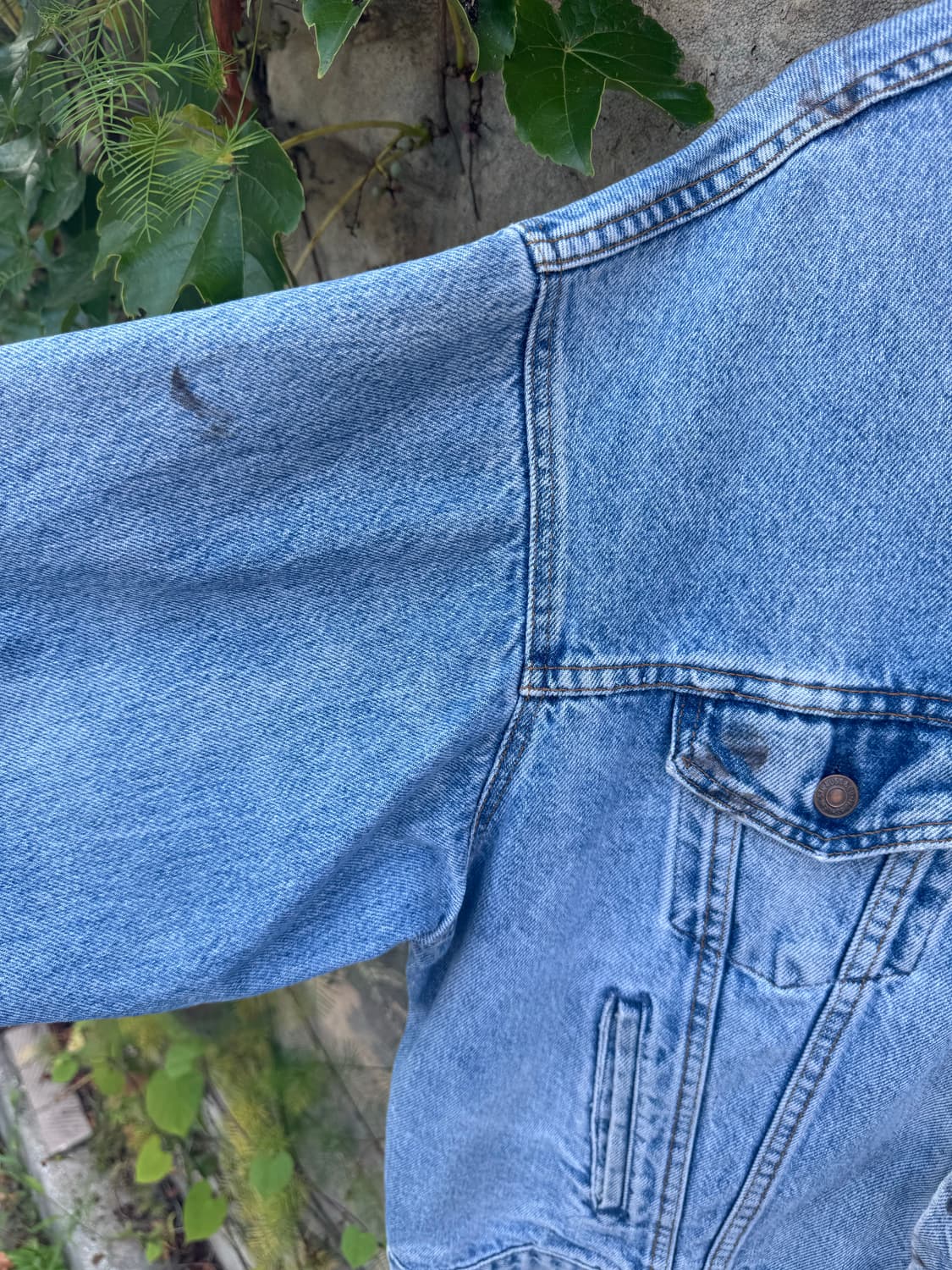 80s levis 리바이스 3rd usa made 데님 트러커 자켓 상품이미지5