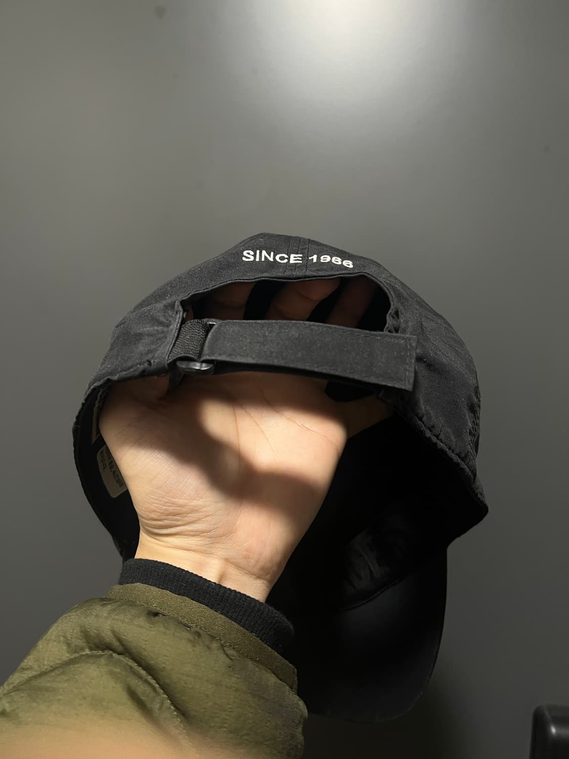 노스페이스 블랙/핑크 나일론볼캡 상품이미지2