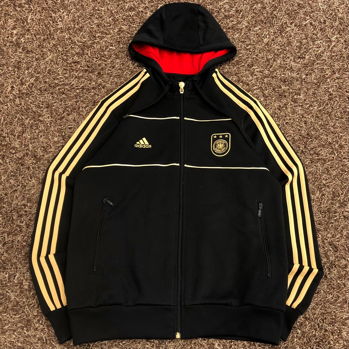 아디다스 독일 국대 검골 후드 져지 트랙탑 상품이미지1