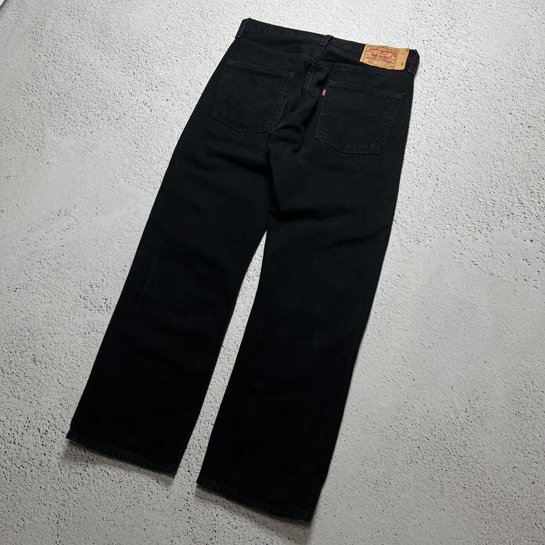 00s Levi's 501 Original Fit Black Jeans 상품이미지1