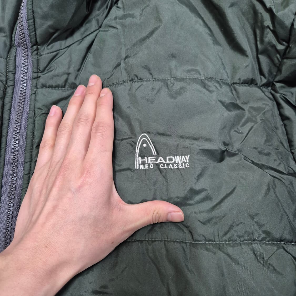 HEAD 헤드 웨이 네오 클래식 남성 다운 경량패딩 점퍼 L(100) 상품이미지4