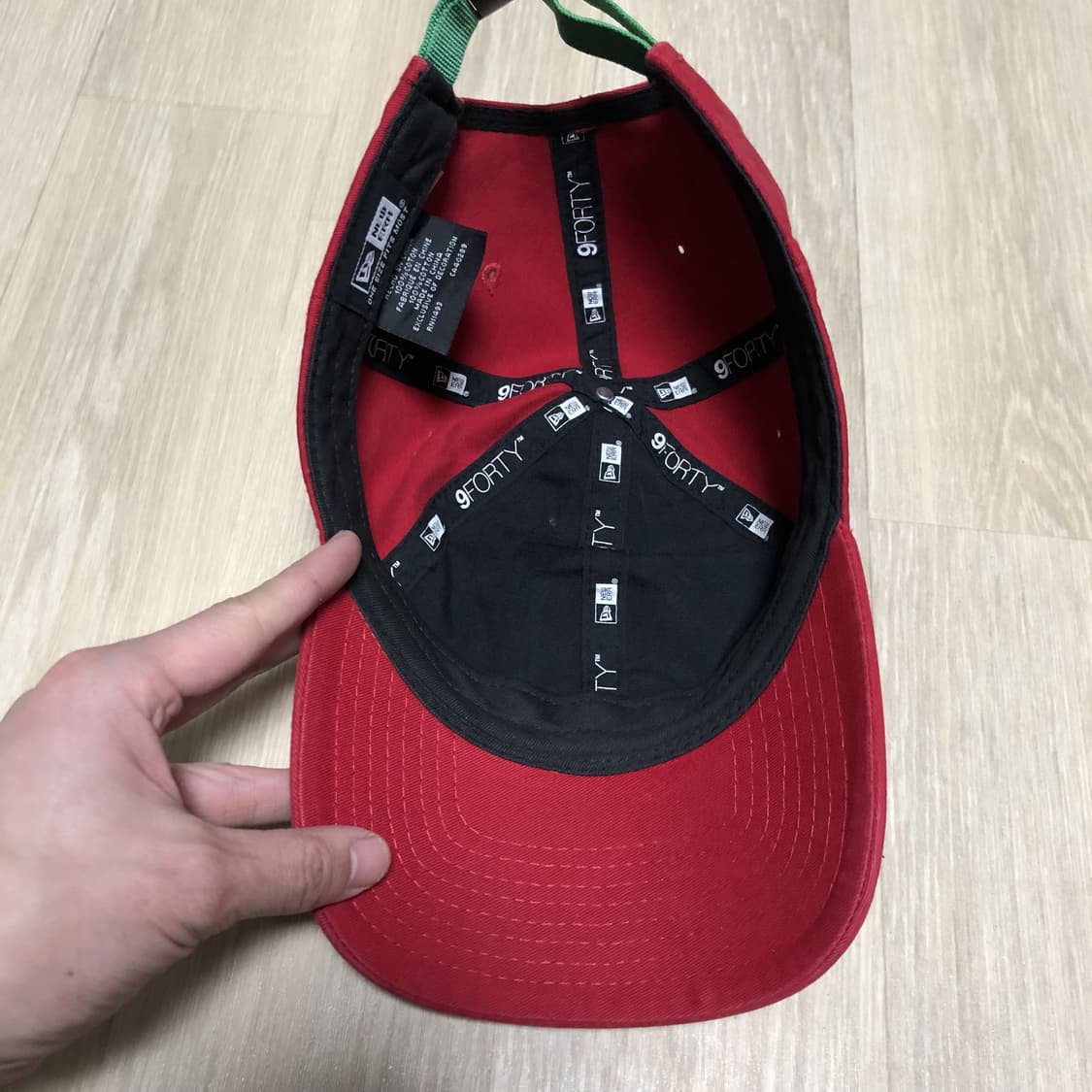 (OS) 뉴에라 NEW ERA 1920 언스트럭쳐 레드 볼캡 상품이미지6