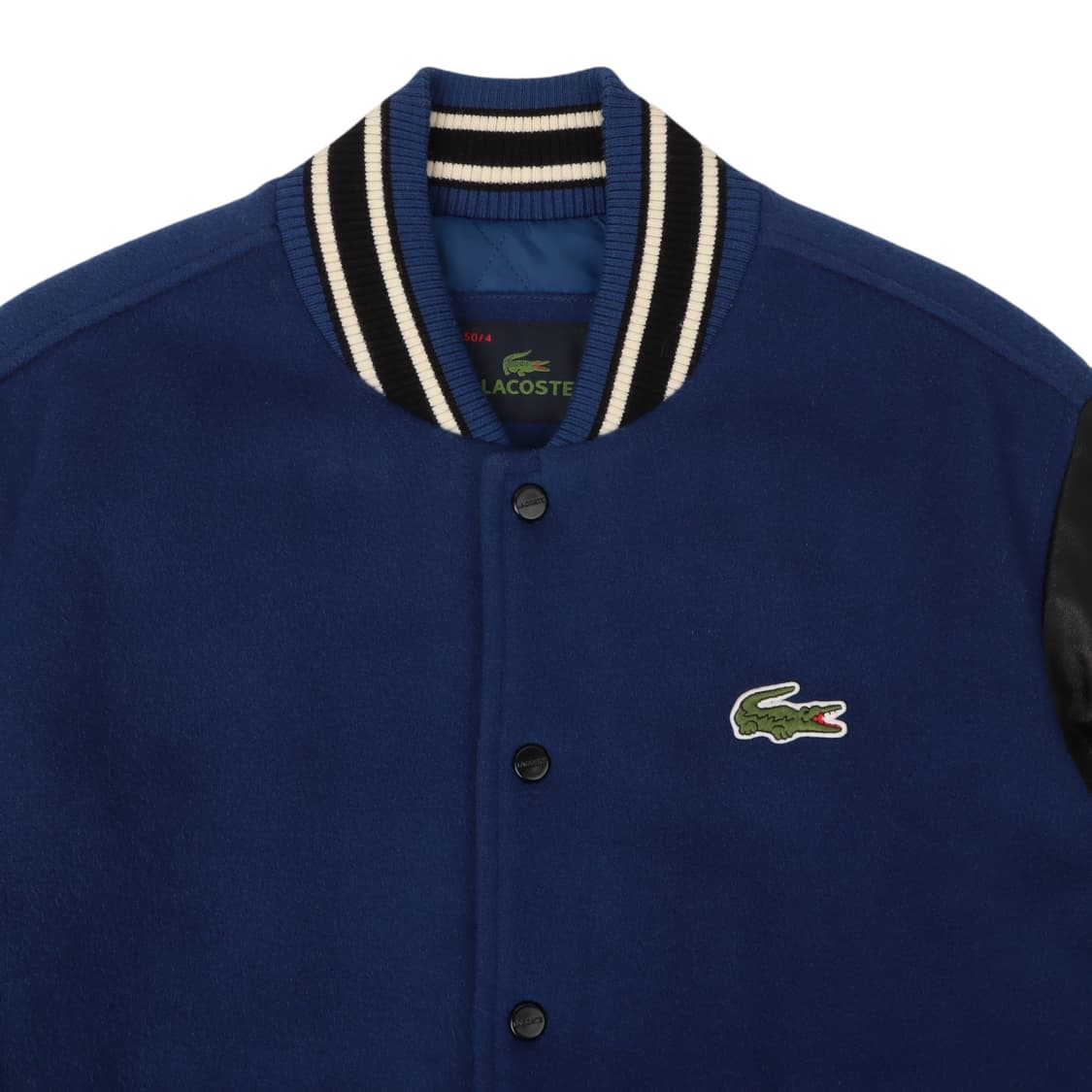 라코스테 울 레더 바시티 자켓 상품이미지2