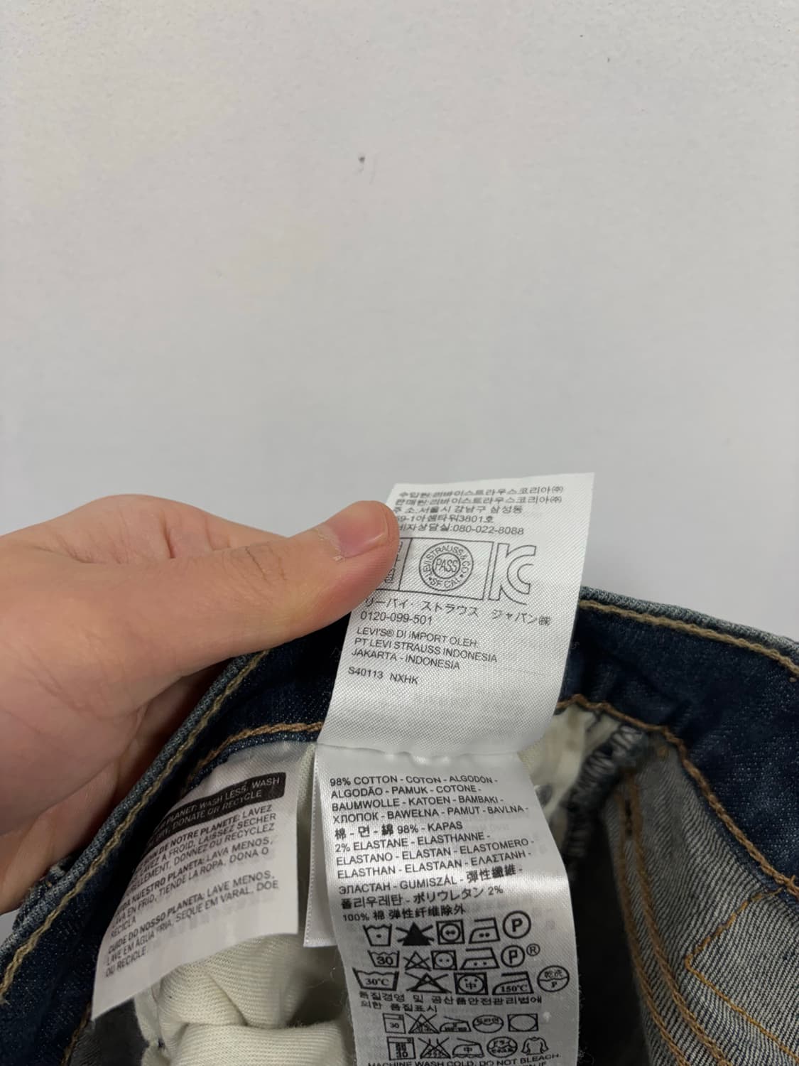  리바이스514 데님팬츠  W32 L34 상품이미지6
