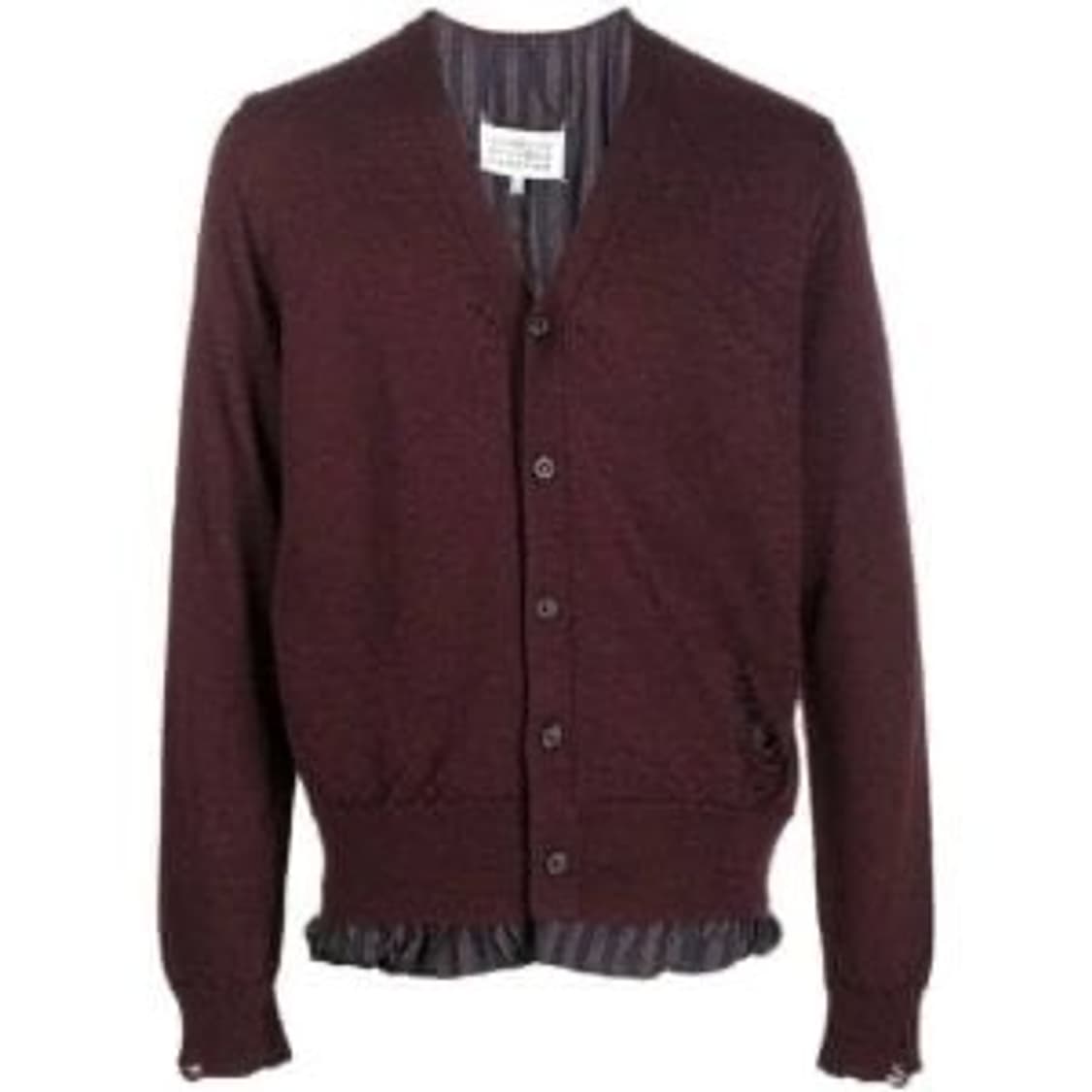 마르지엘라 디스 가디건 버건디  상품이미지1