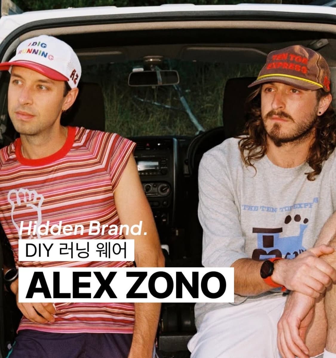 알렉스조노 모자 텐토우 트러커햇 러닝캡 상품이미지3