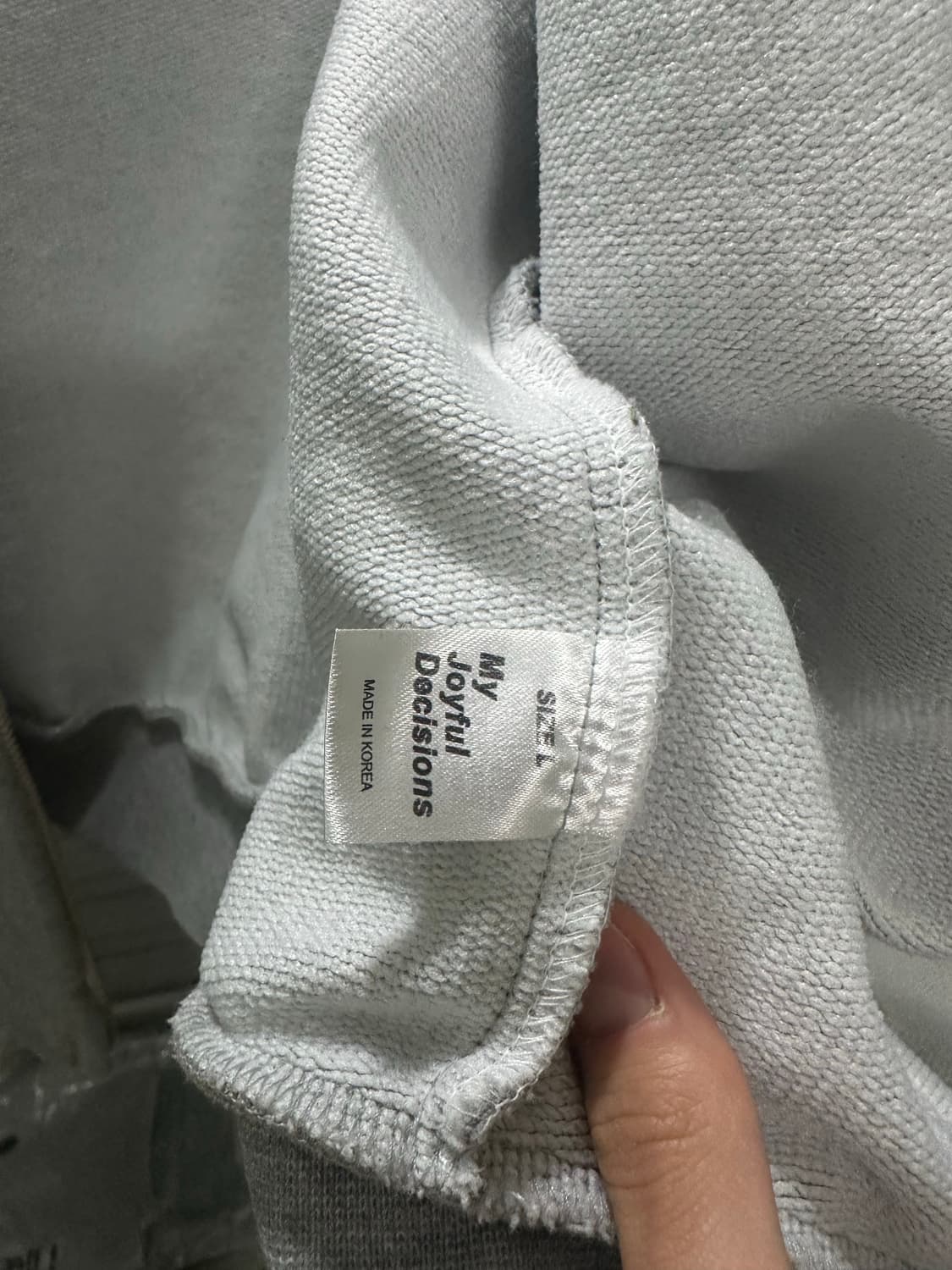 Mjd 후드집업(L)  상품이미지3