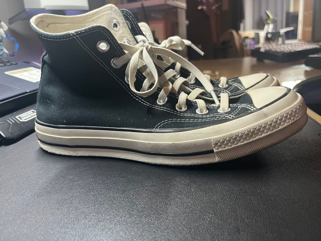 컨버스 척 70 하이 블랙 상품이미지3