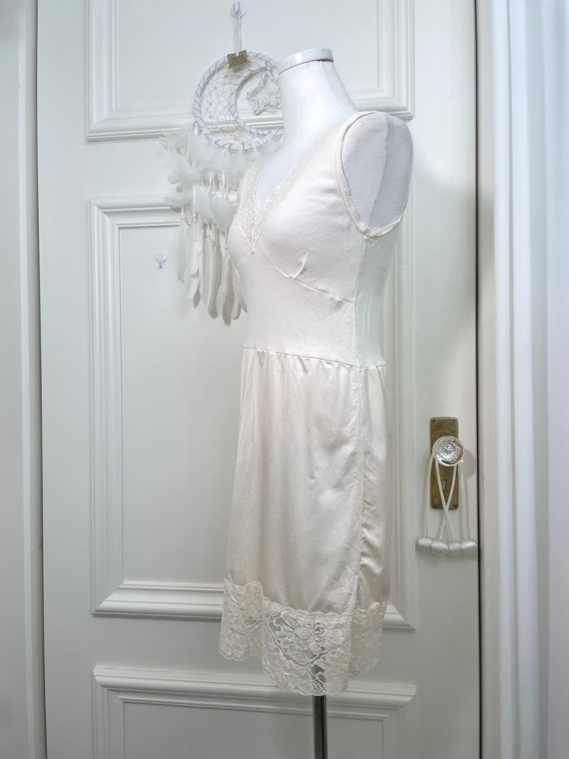 butter cream lace velvet point cardigan& 상품이미지9