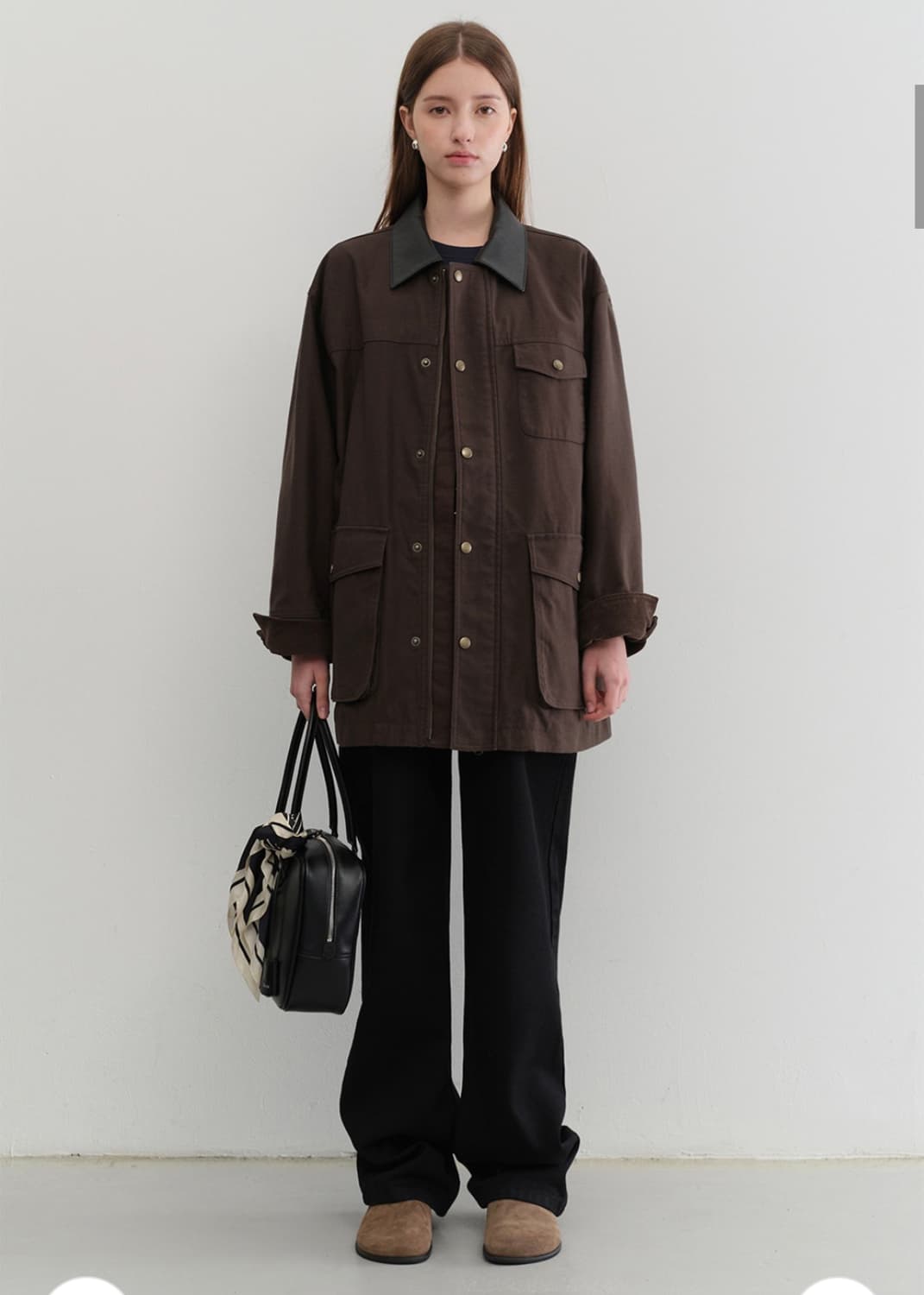던스트 UNISEX VINTAGE HALF WORK JACKET 상품이미지1