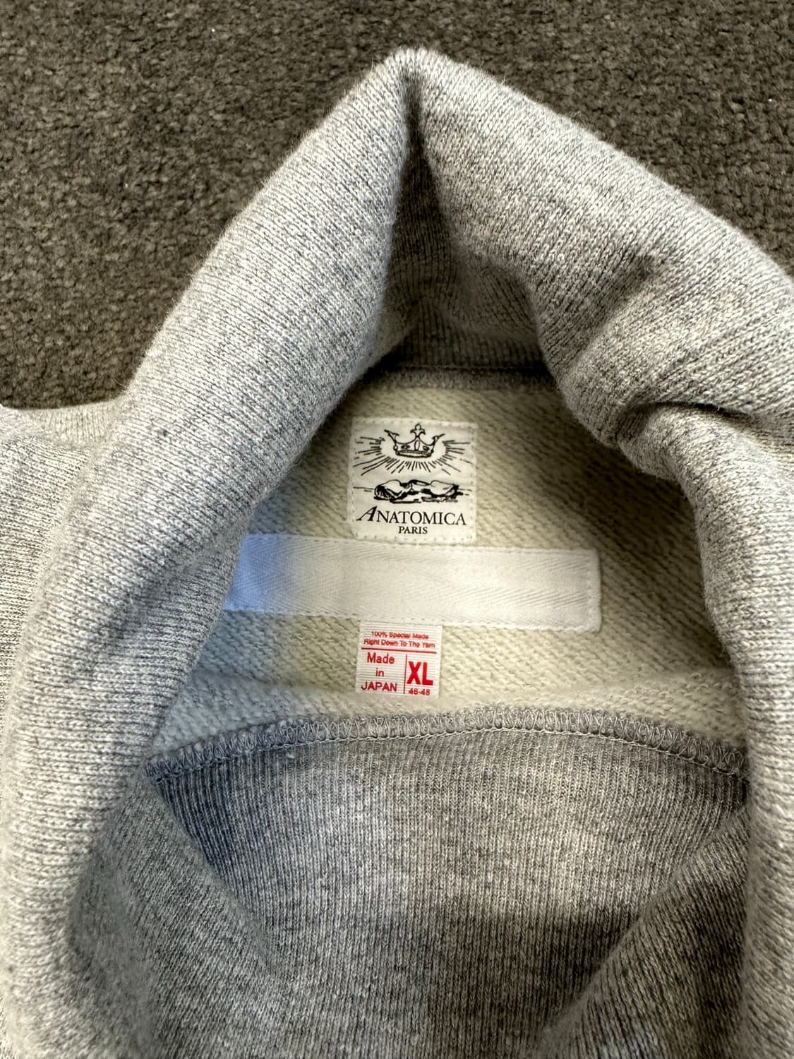 ANATOMICA 폴라넥 스웨트셔츠 XL  상품이미지3