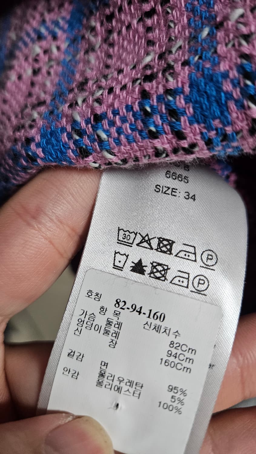가니 체크 원피스 반팔티 상품이미지3