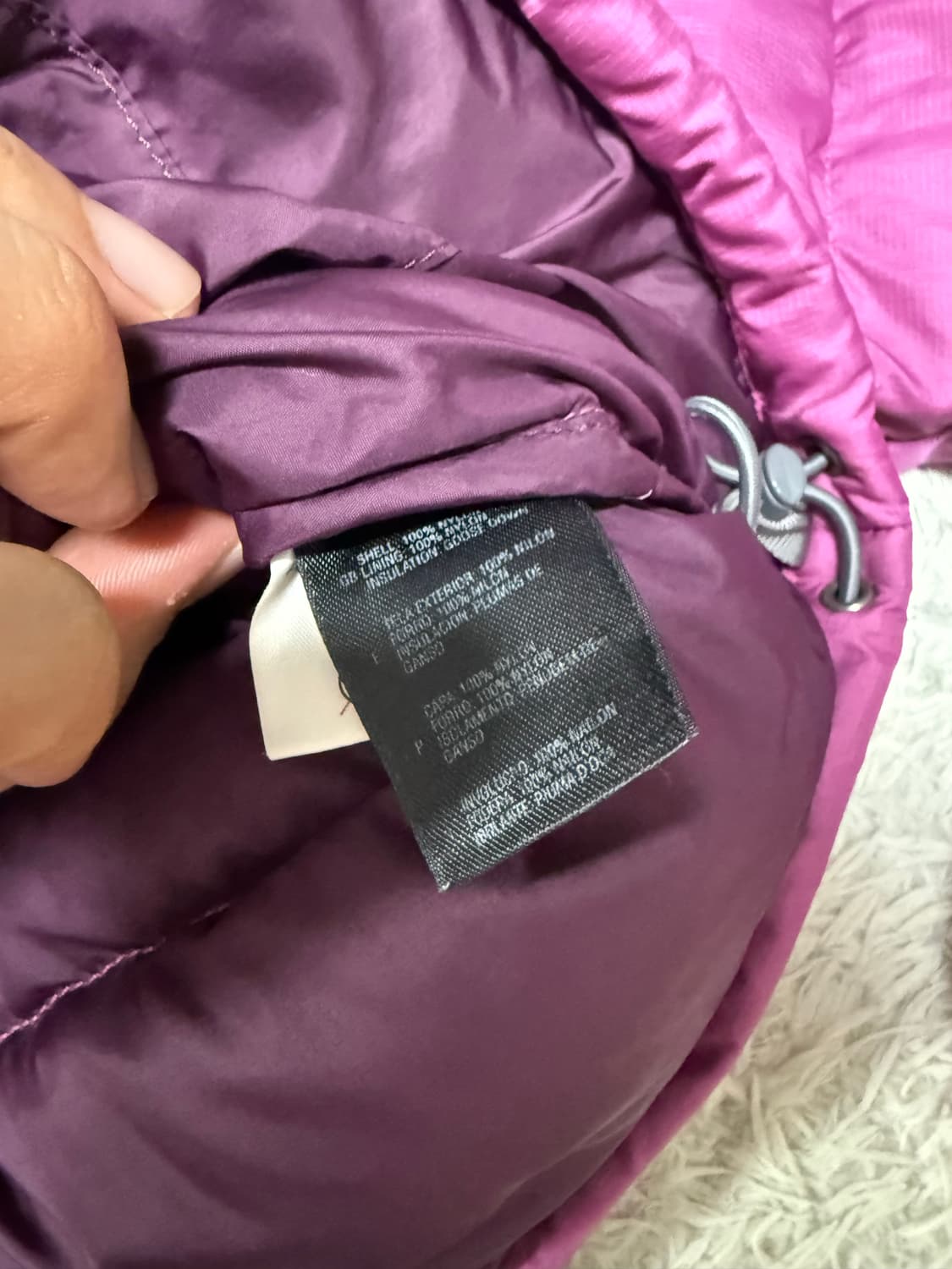 (XS)노스페이스 센터로고 중앙로고 700 눕시 다운 자켓 상품이미지7