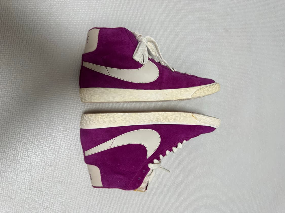 나이키 블레이져 미드 스웨이드 빈티지 레이브 핑크 상품이미지4