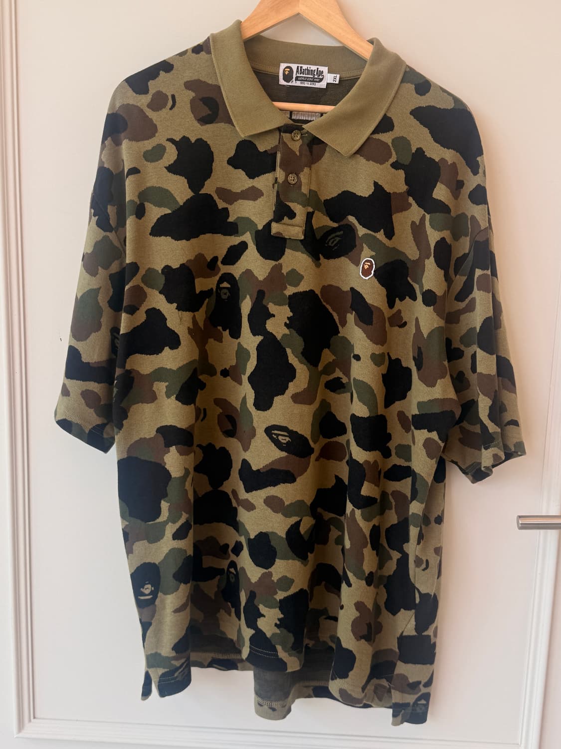  베이프 (BAPE)퍼스트 카모 자카드 릴렉스  핏 PK 상품이미지1
