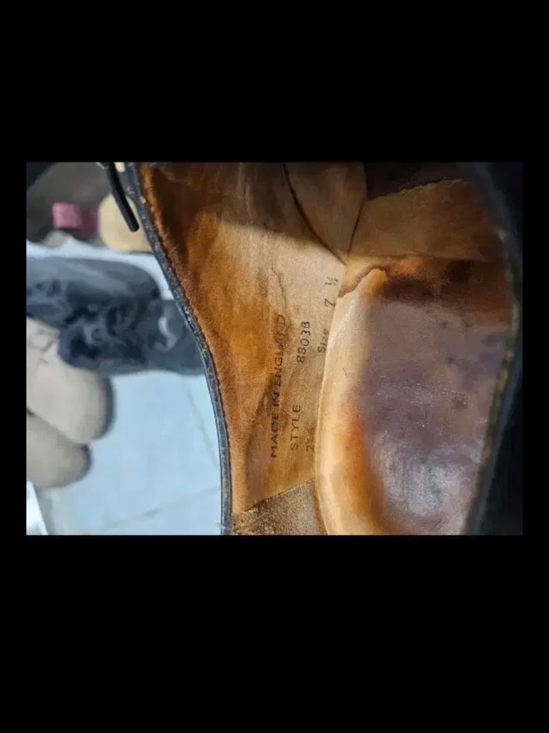 샌더스 밀리터리 더비 UK7.5 상품이미지8