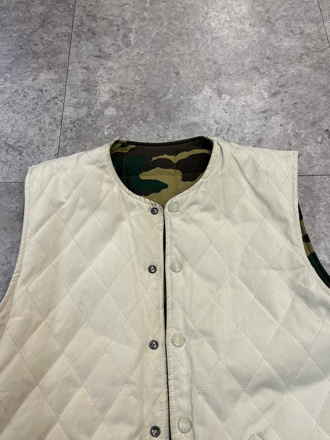 바스틱 카모 리버시블 베스트 #csz2674 상품이미지6