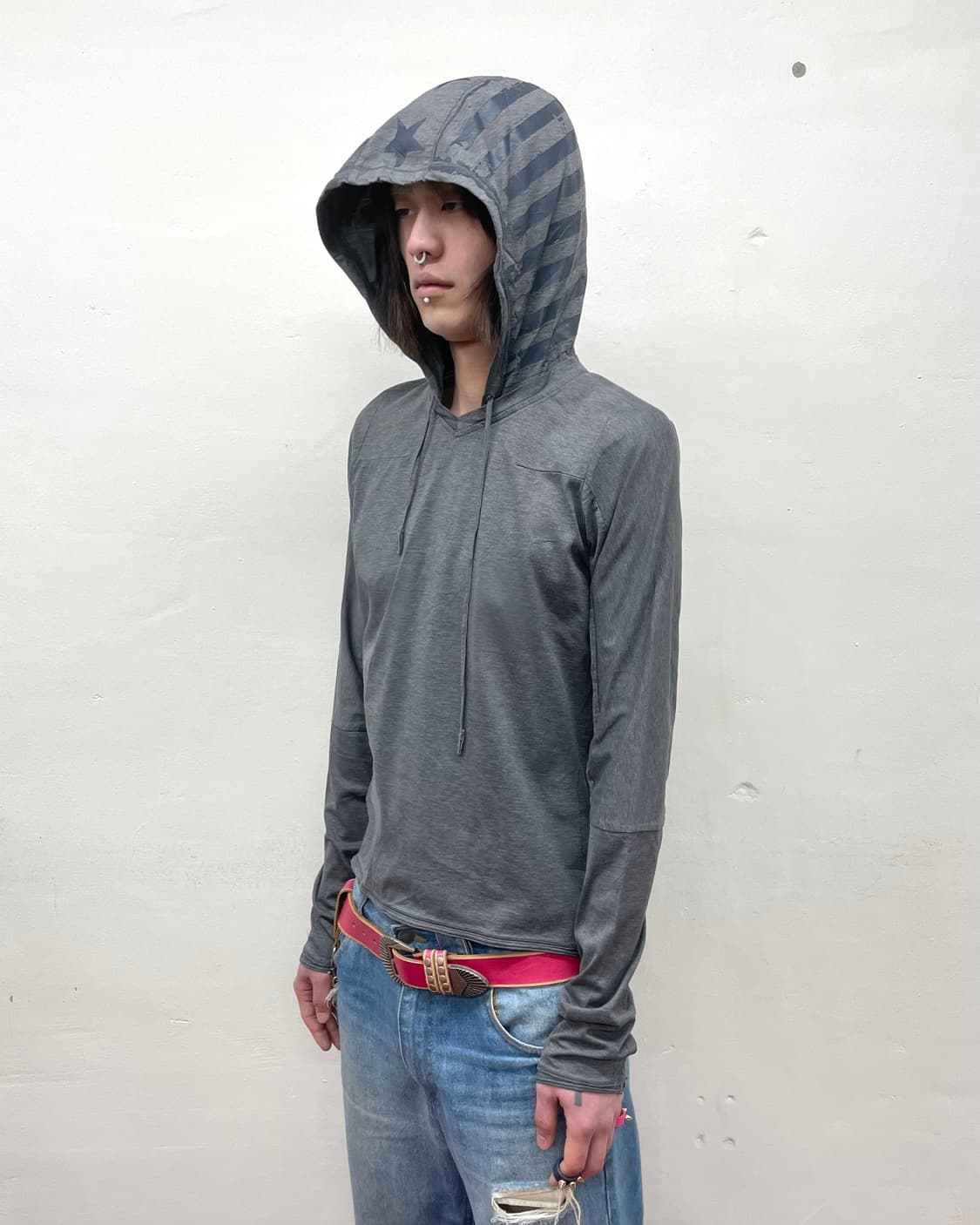 Hoodie Star Grey Hoodie 상품이미지5