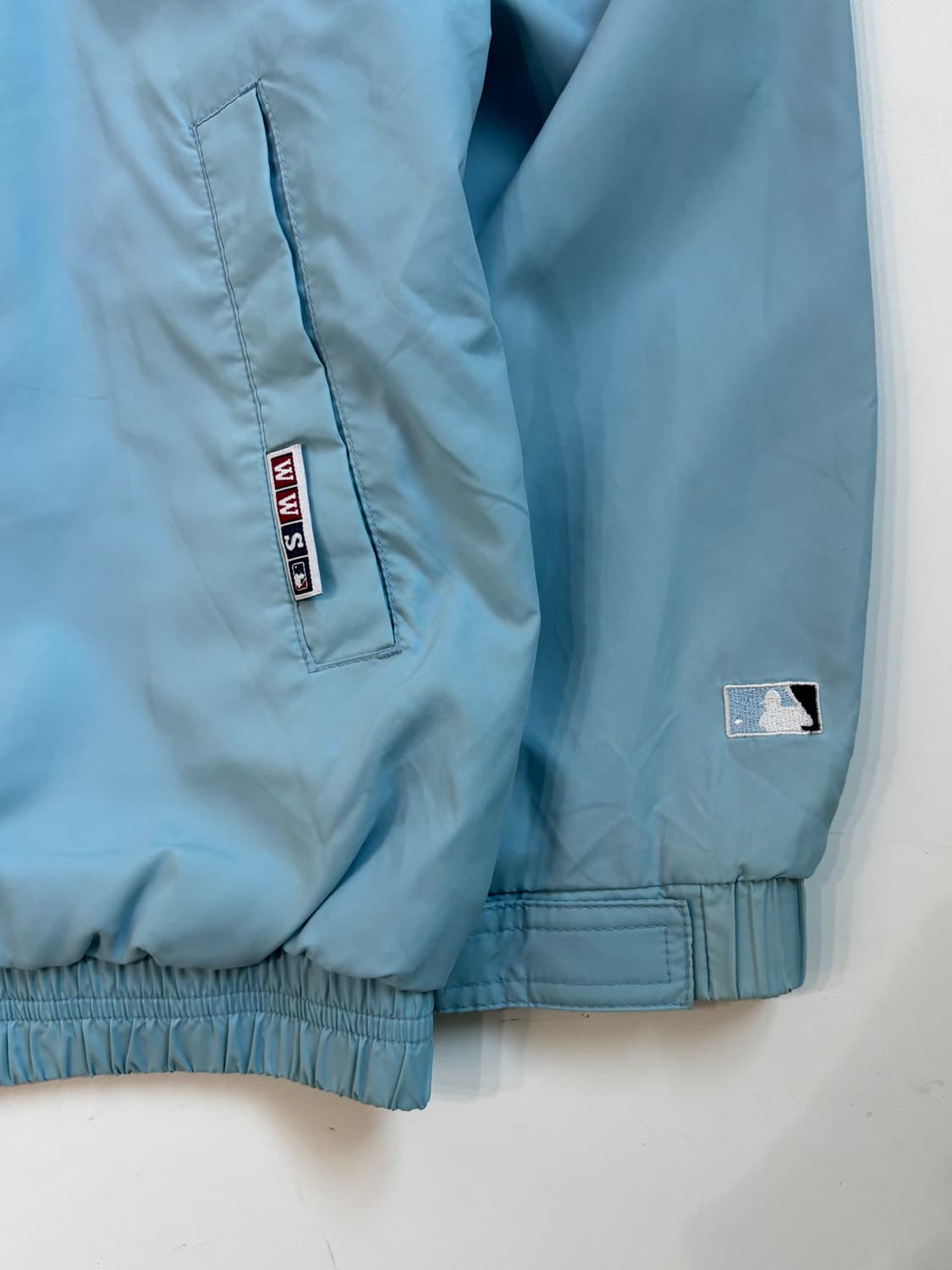 MLB 뉴욕 양키스 스카이블루 윈드브레이커 자켓  상품이미지4