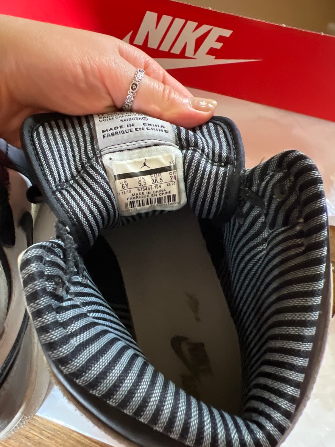 (GS) Jordan 1 Retro Barons조던 레트로 바론스 상품이미지5