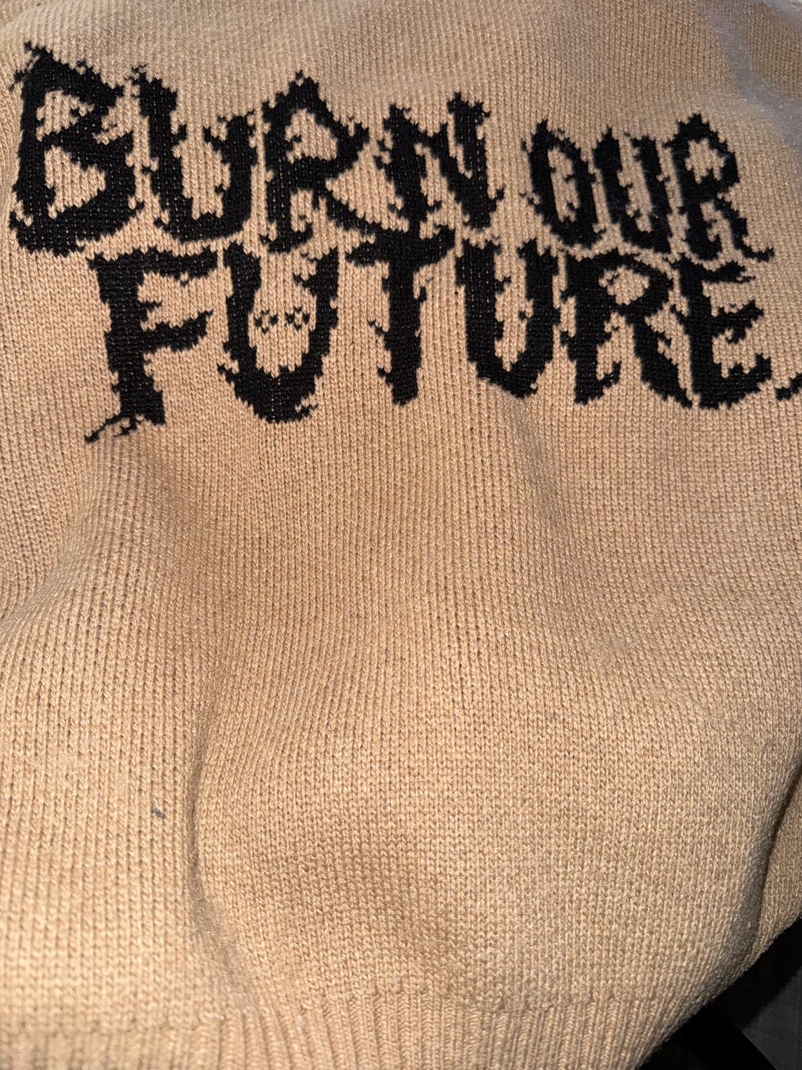 아조바이아조 니트 집업 L 상품이미지4