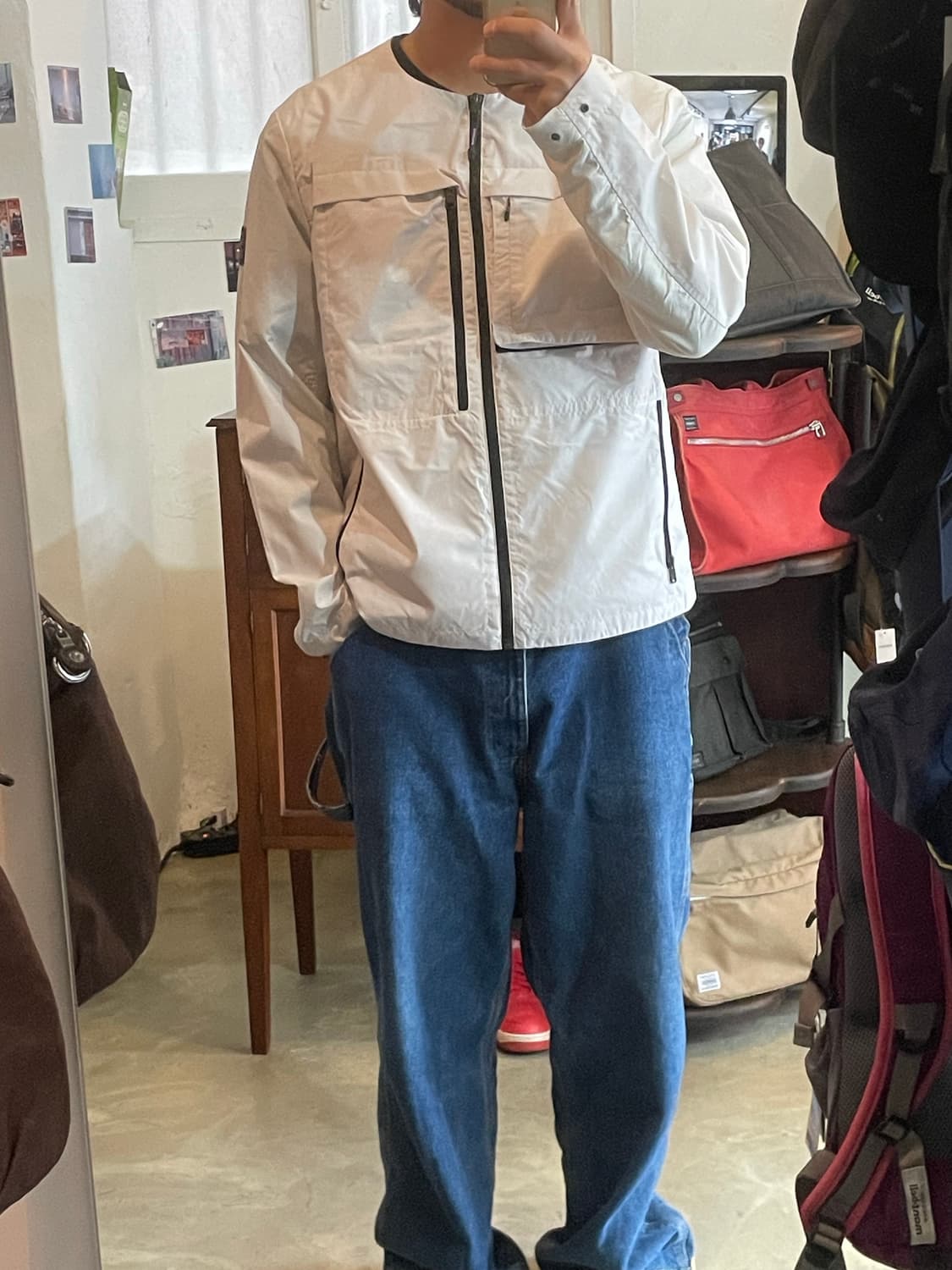 팀버랜드 바람막이 화이트 L 상품이미지6