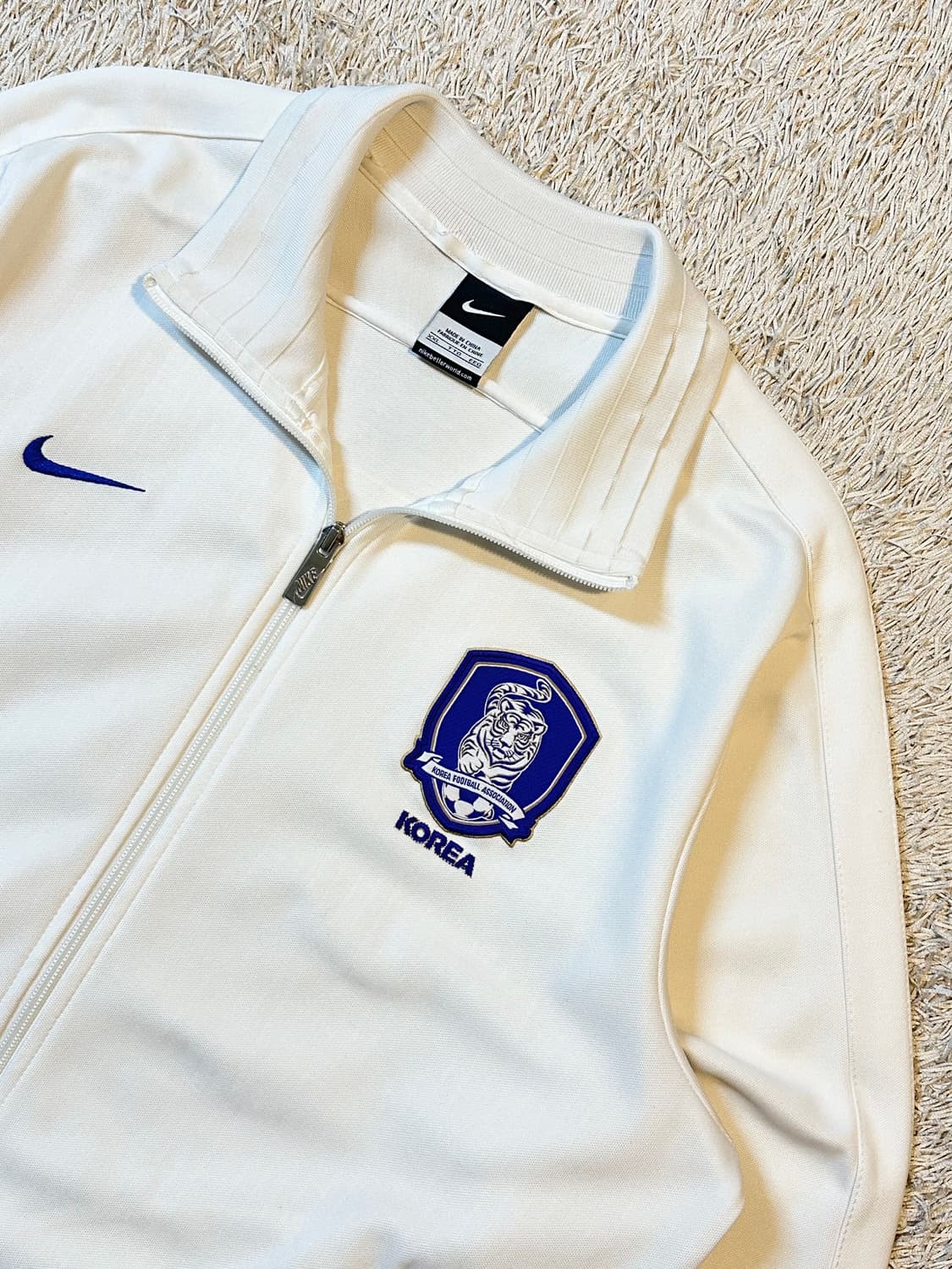대장급) 나이키 대한민국 국대 트랙탑 져지 화이트 상품이미지2