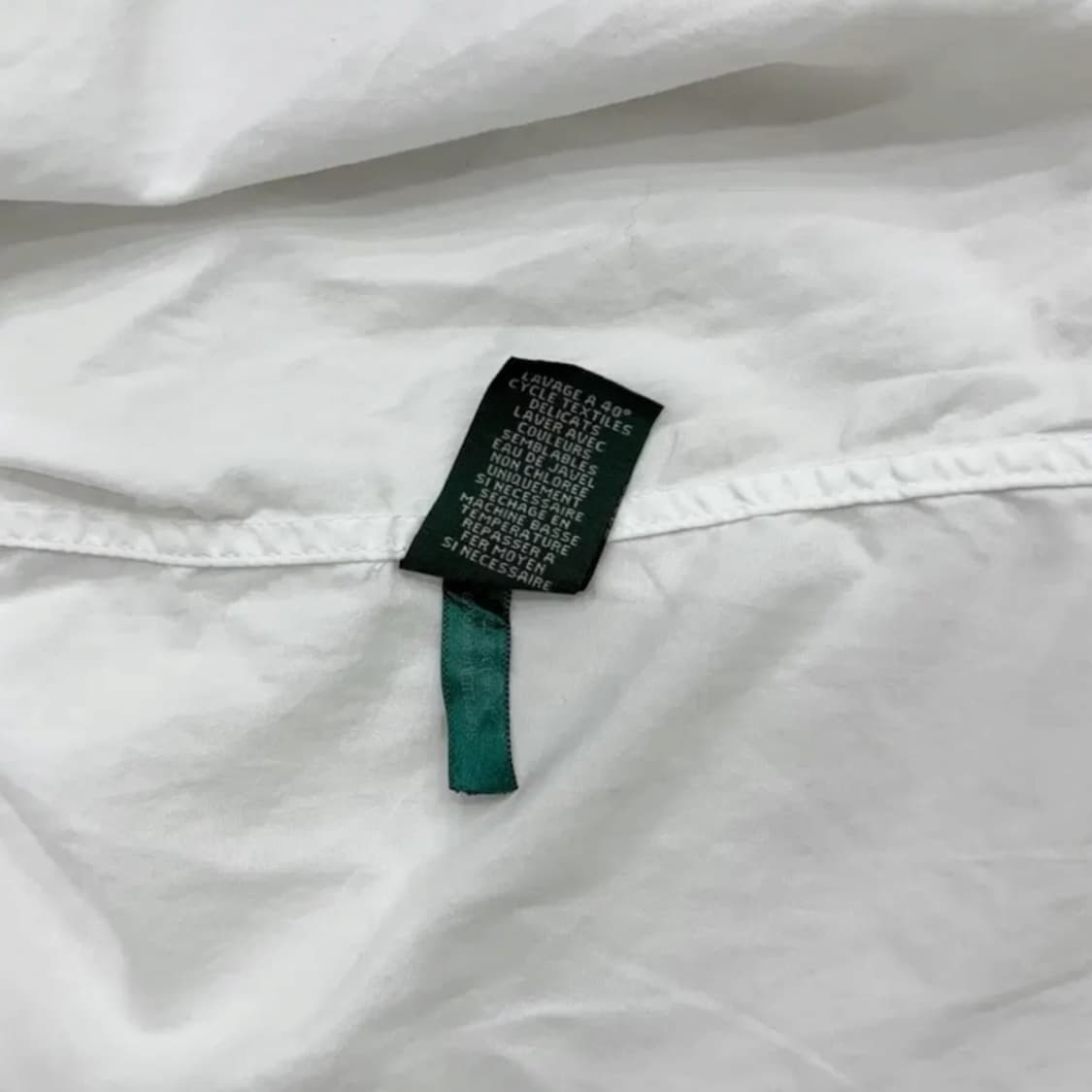 ✨ (바배) 폴로 랄프로렌 우먼스 다이아 패턴 단추 화이트 셔츠  상품이미지5