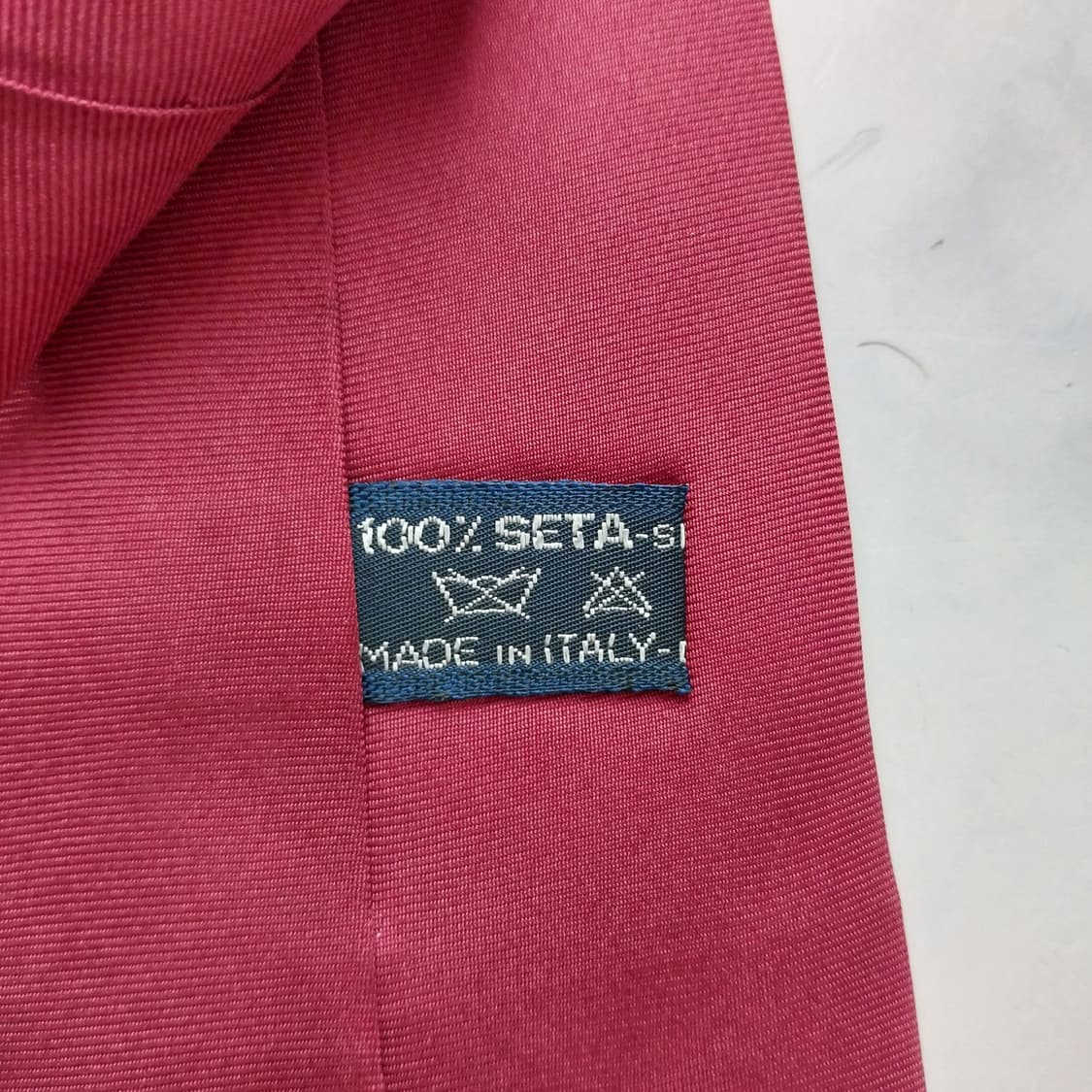 밀라숀 실크 와인 패턴 넥타이 9cm A+등급 K1925
 상품이미지10