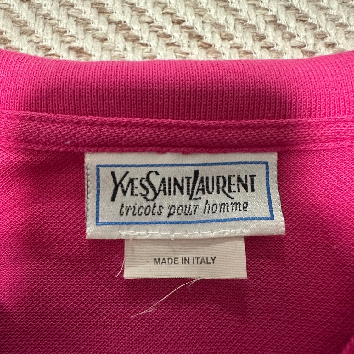 YVES SAINT LAURENT 90's vintage polo 상품이미지4