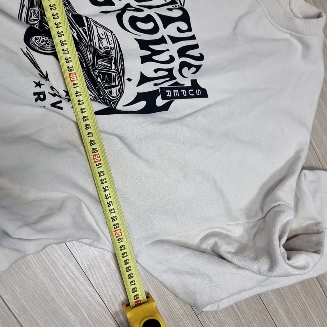 어라운드커버 빈티지 자동차 프린팅 맨투맨 티셔츠(프리) 상품이미지7