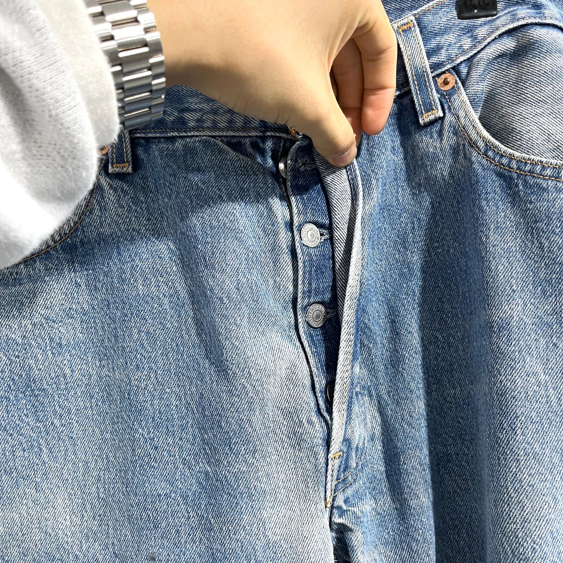 리바이스 501 데님팬츠 상품이미지5