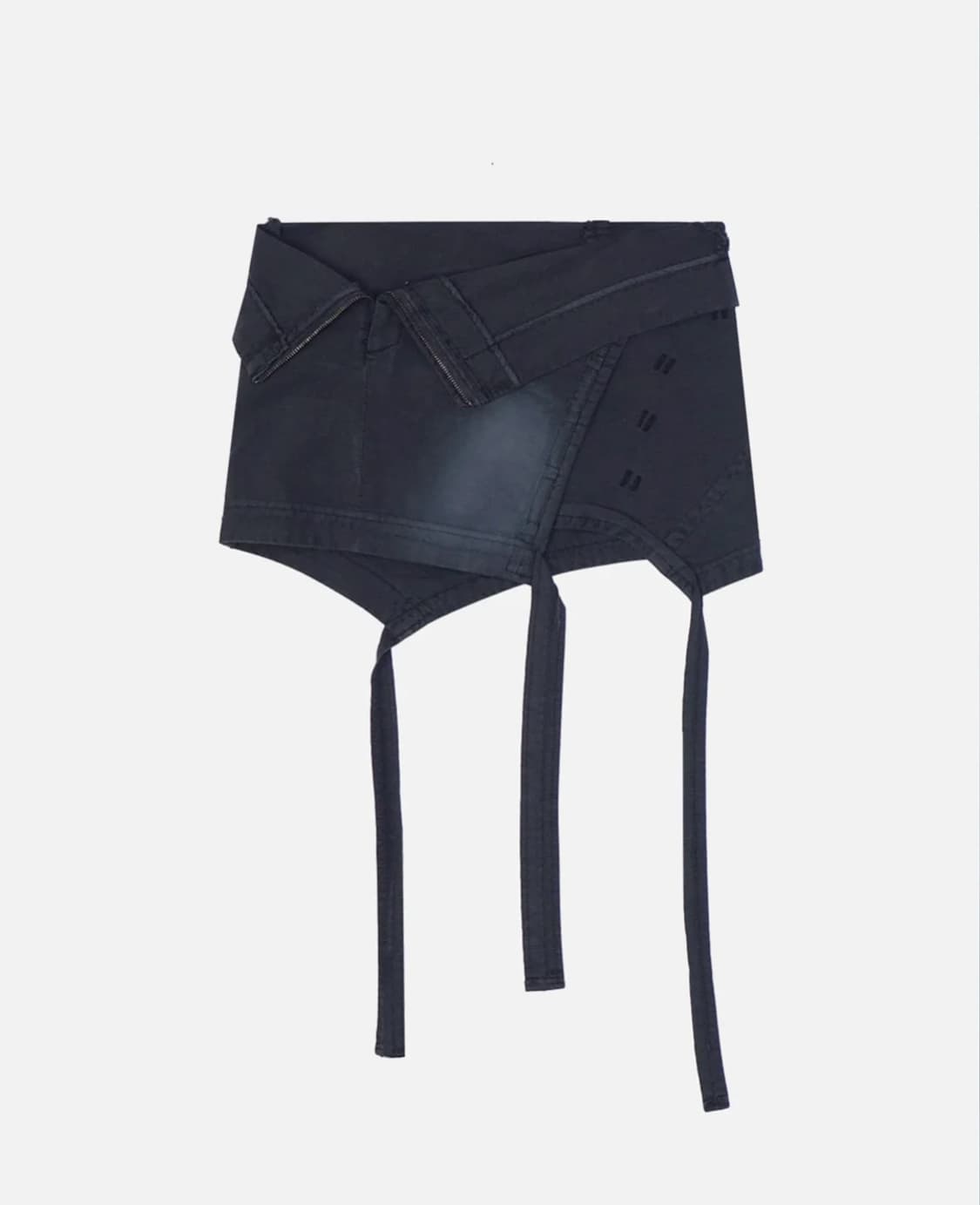 [S 구해요] 에이시넥틱스 폴디드 미니스커트 상품이미지1