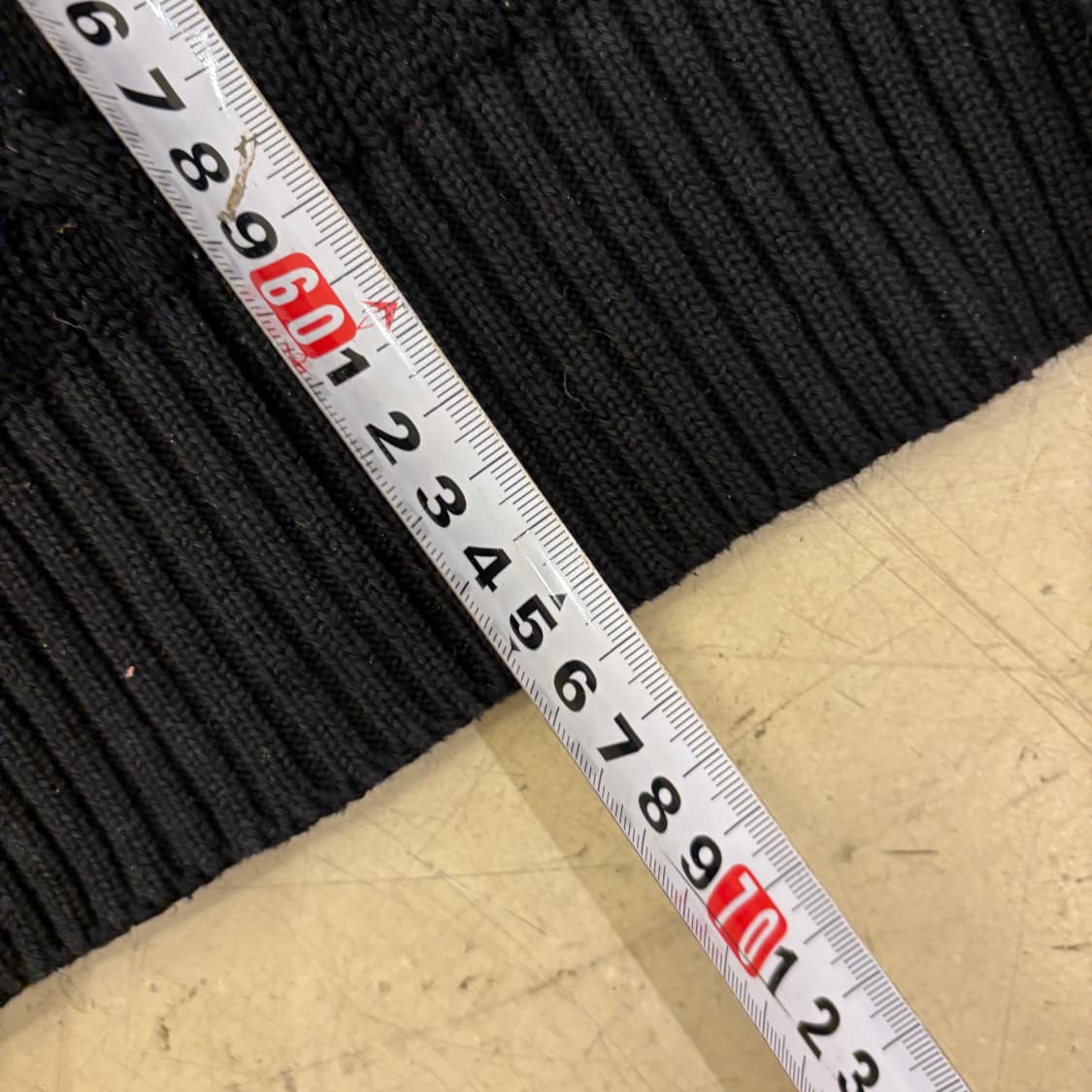 노티카 블랙 케이블 니트 상품이미지4