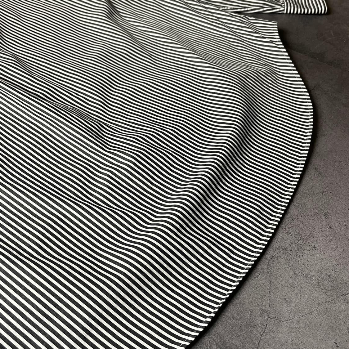 RALPH LAUREN 랄프로렌 빈티지 블랙 스트라이프 코튼 셔츠 상품이미지8