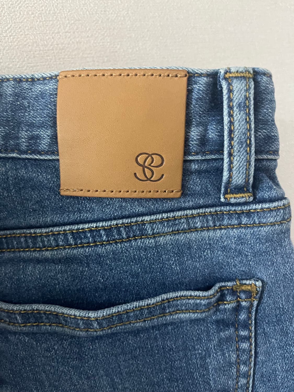 시에 sie 헤더코튼 스트레이트진(M,long) 상품이미지9