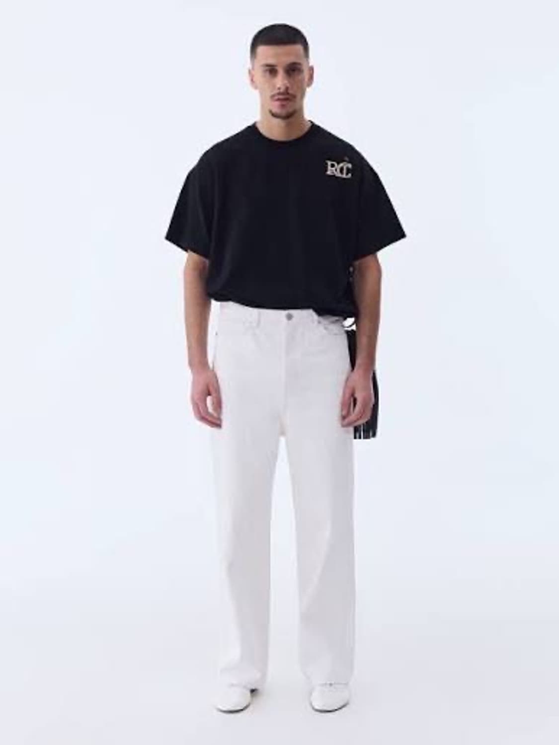 Recto 와이드 핏 데님 오프화이트 상품이미지1