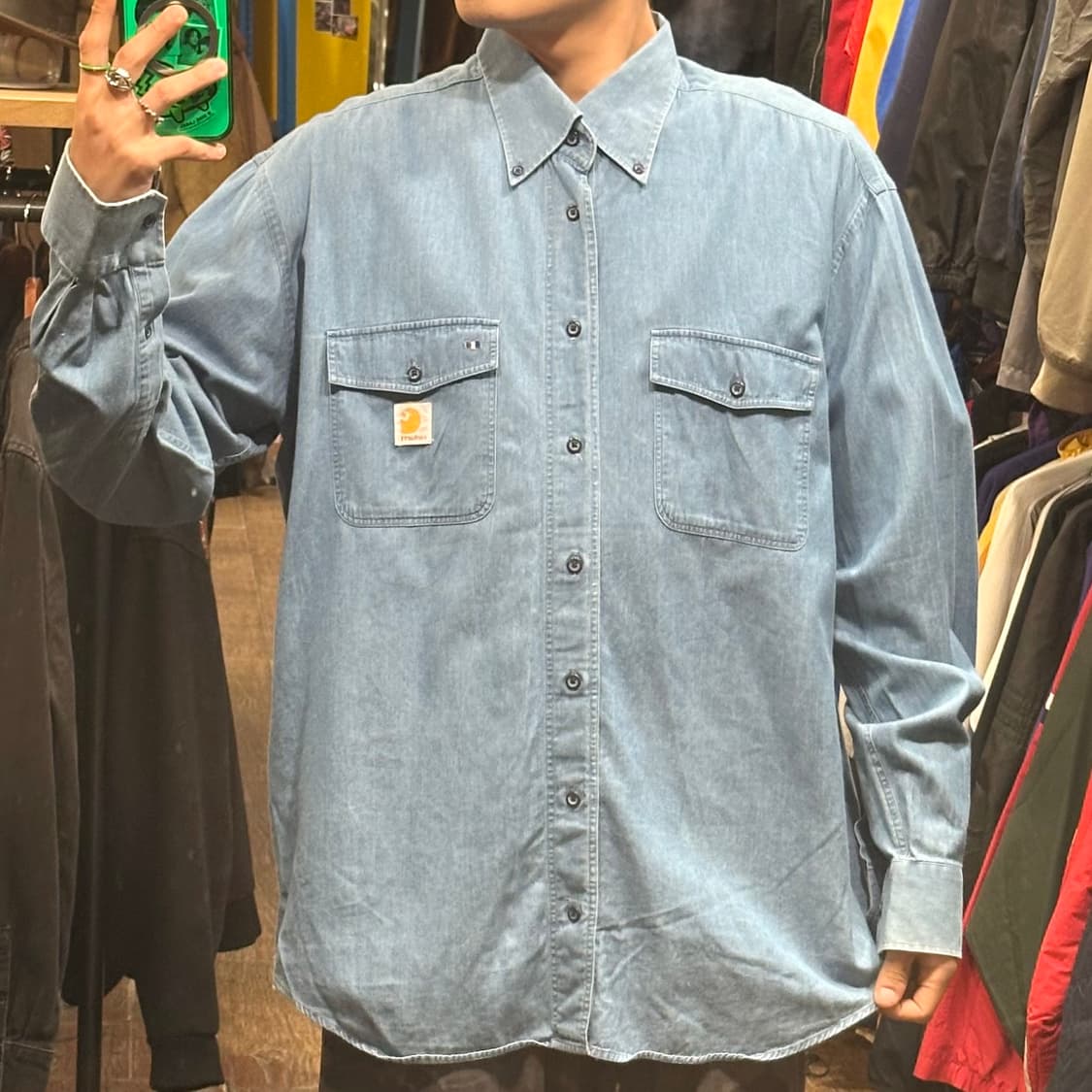 [HI] 칼하트 데님셔츠 상품이미지2