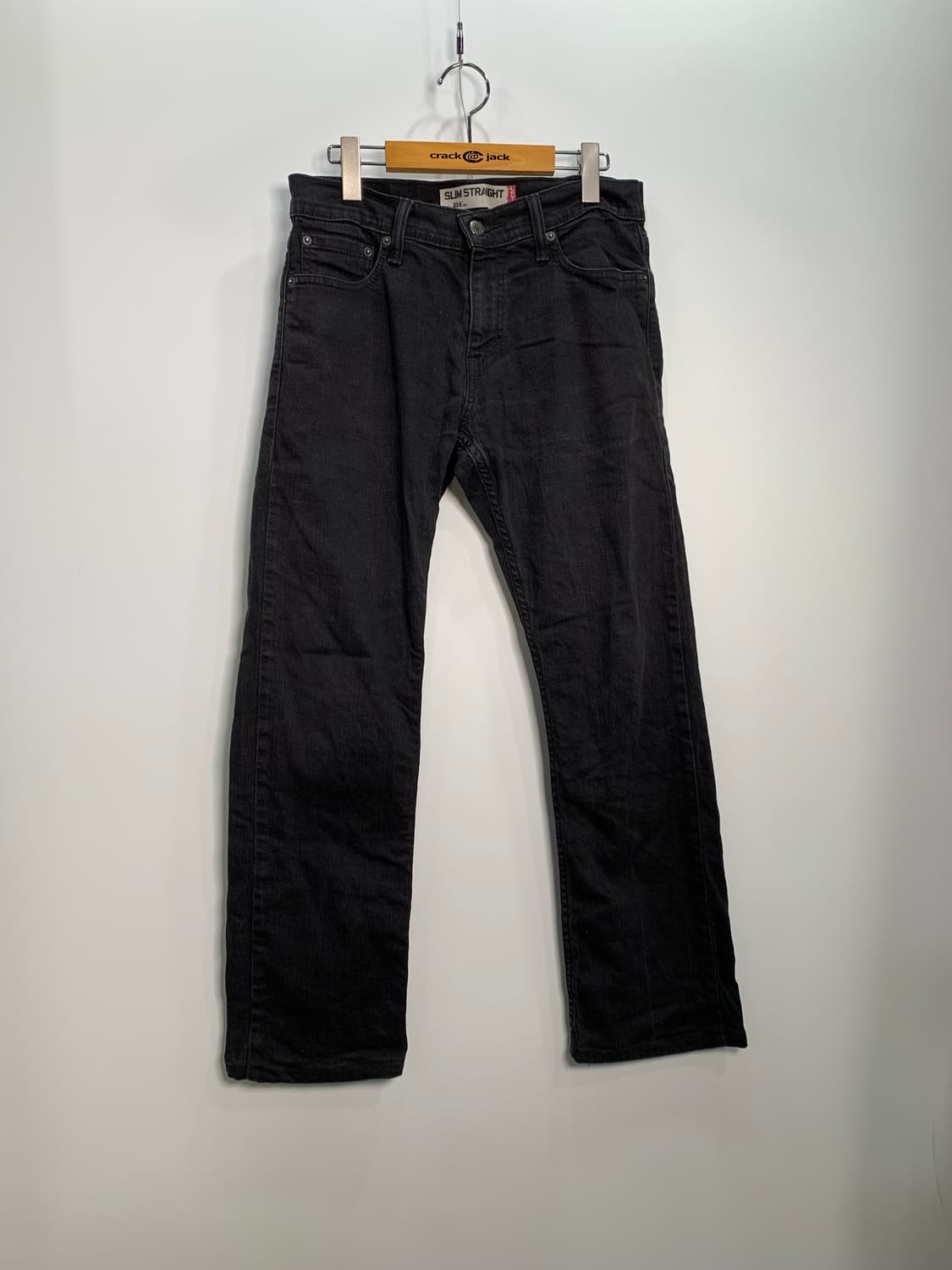 리바이스 514 블랙 데님 팬츠 상품이미지3