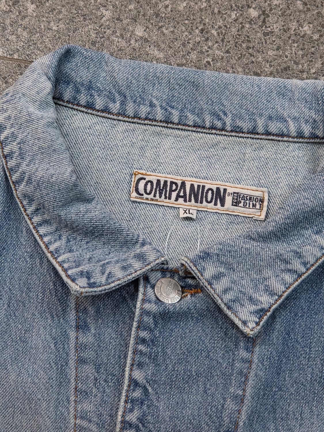 Vintage 빈티지 연청워싱 데님자켓 상품이미지3