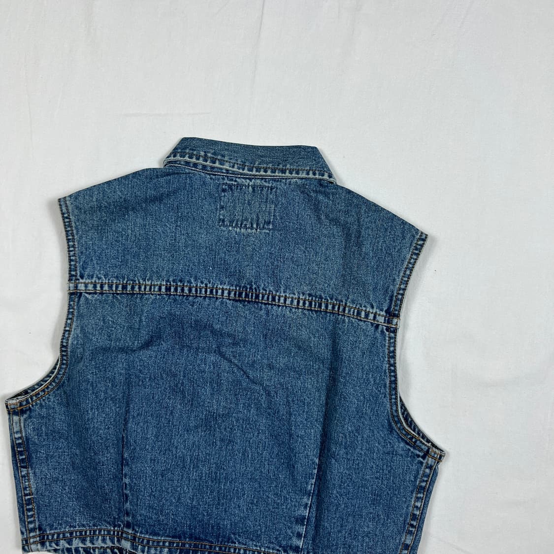 90‘s 리바이스 levis 실버탭 청데님 조끼 베스트 상품이미지7