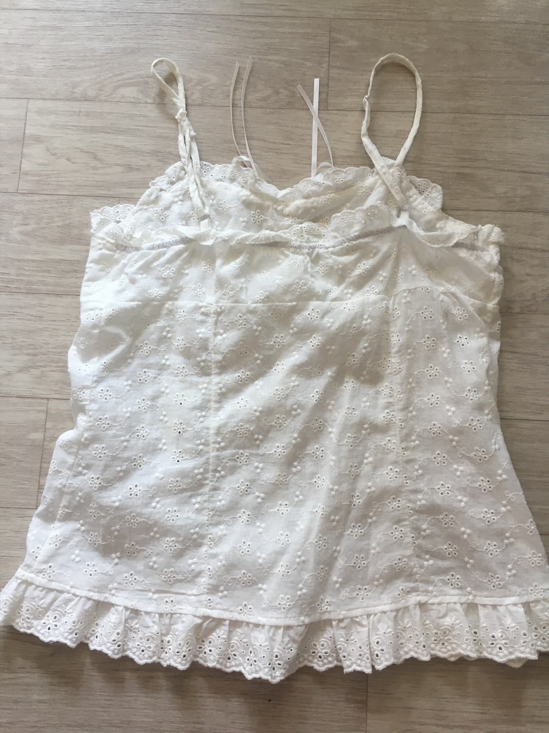 아오이유우 핀터깔 레이스 슬리브리스 상품이미지5