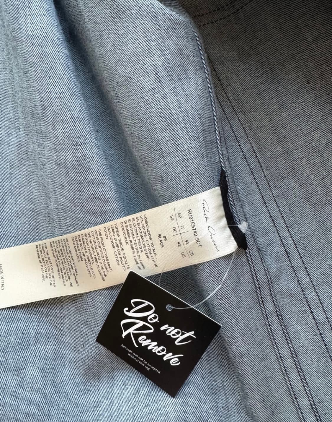 릭오웬스 자켓 상품이미지4