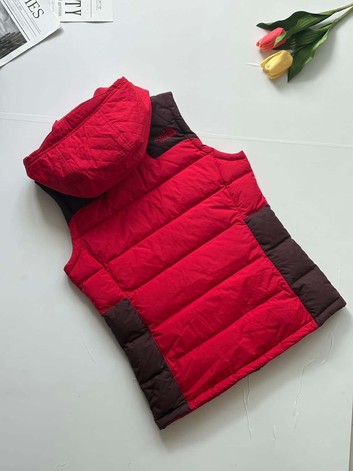 노스페이스 필파워 700 구스 패딩 조끼 상품이미지3