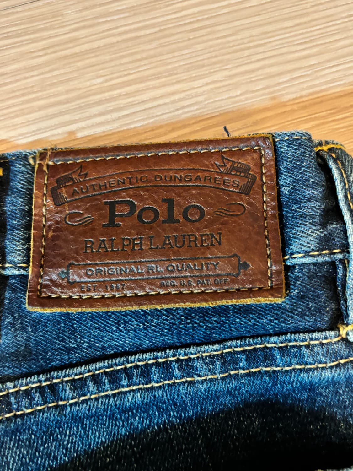 폴로 랄프로렌 에이버릭 슬림 스트레이트 데님 38 상품이미지3